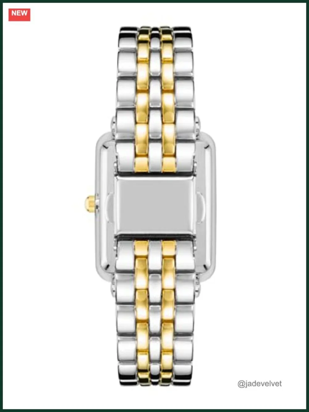 Glitter Accented Bracelet Watch - Women's Dress